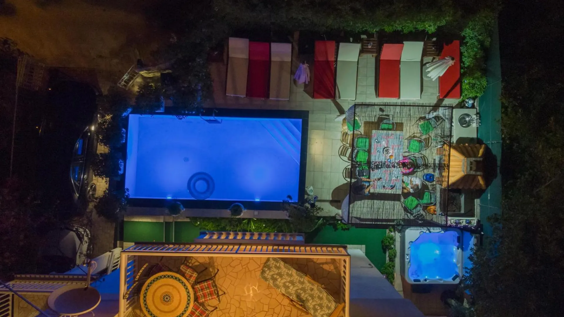 Villa Danijela With Heated Pool,Jacuzzi And Sauna Seget Vranjica