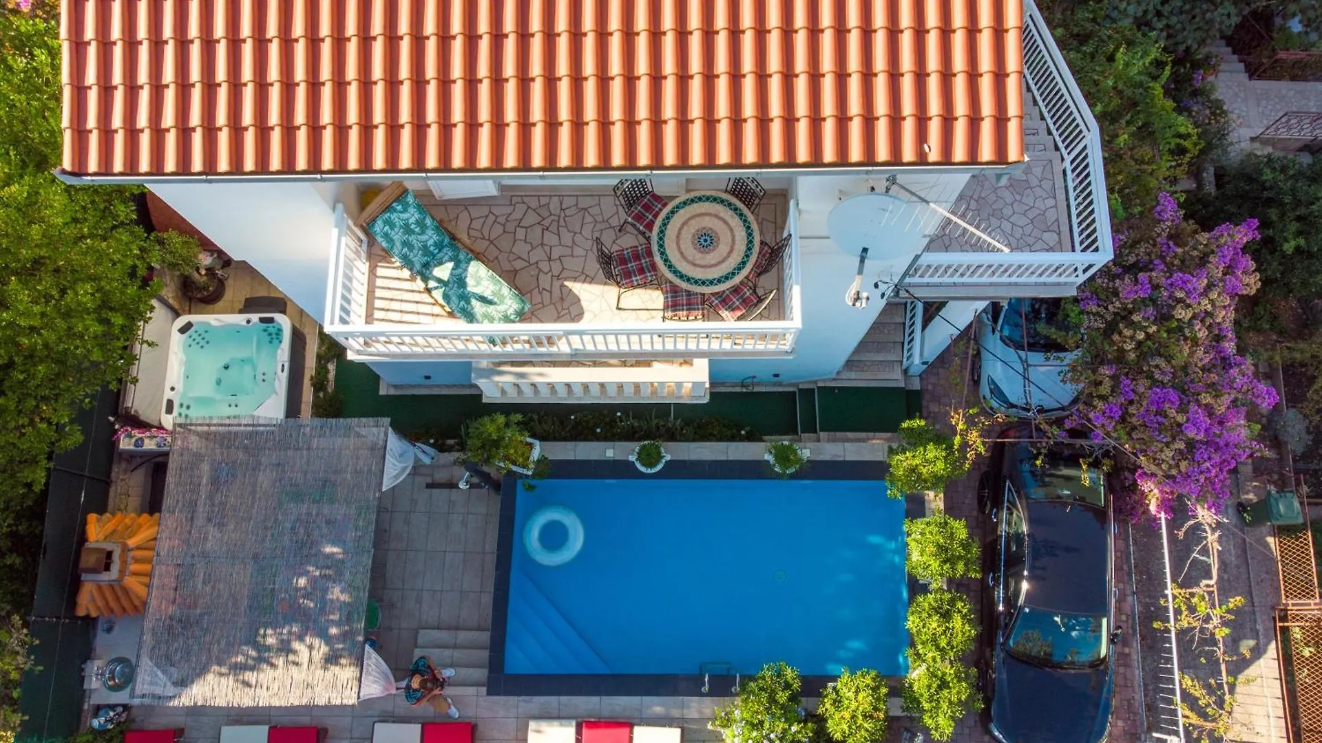 Villa Danijela With Heated Pool,Jacuzzi And Sauna Seget Vranjica 0*,  Croatia