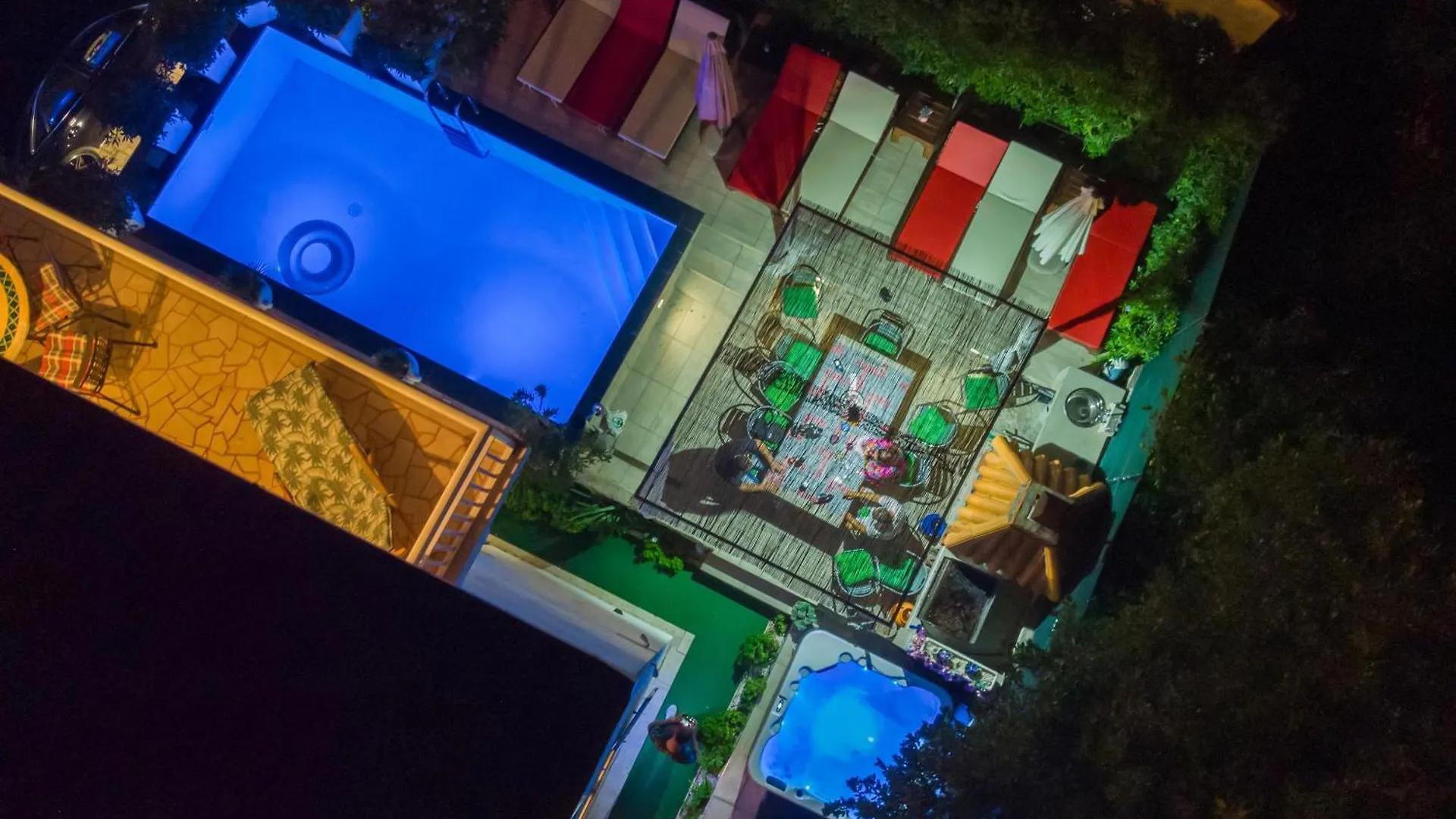 Villa Danijela With Heated Pool,Jacuzzi And Sauna Seget Vranjica