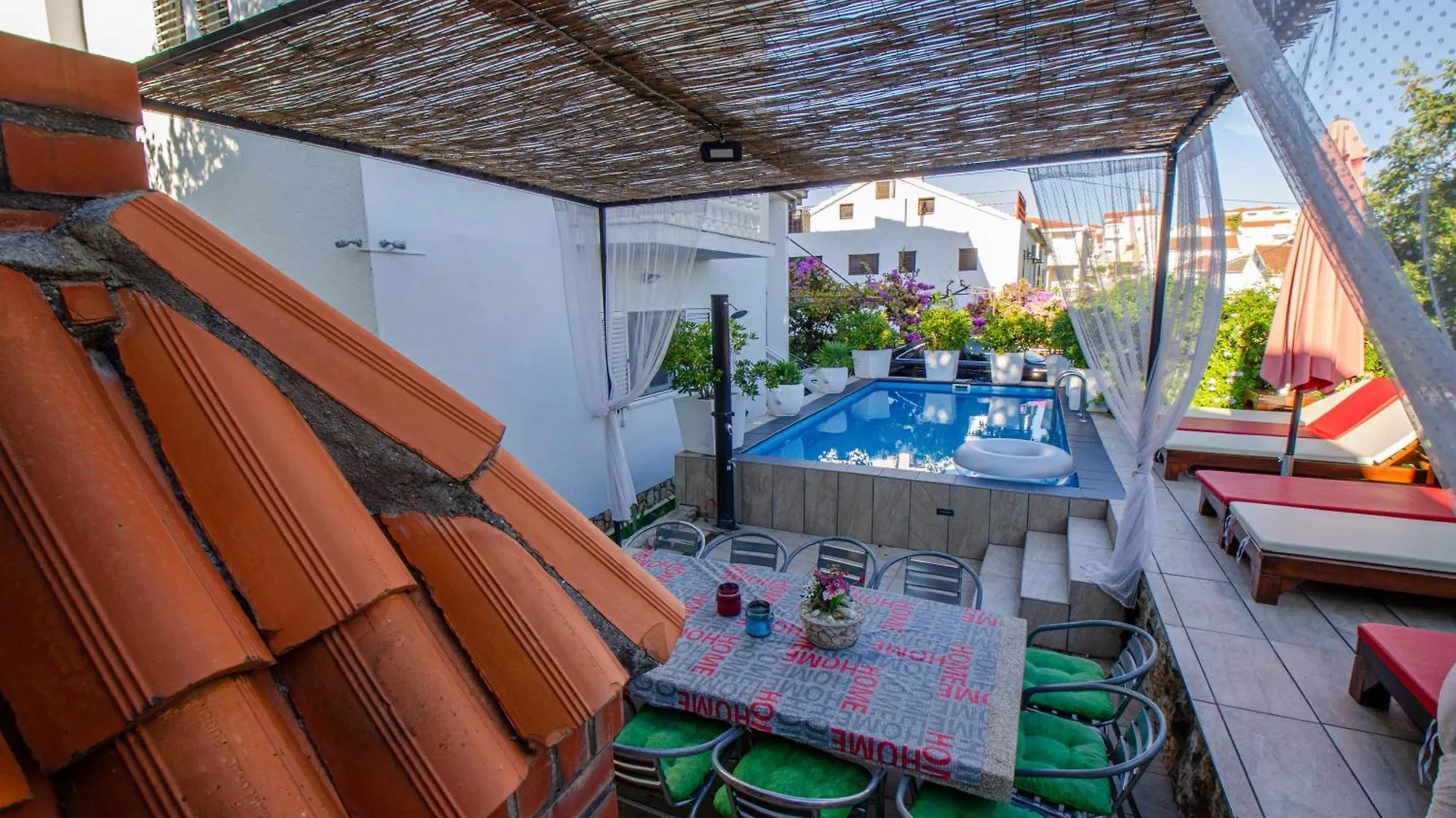Villa Danijela With Heated Pool,Jacuzzi And Sauna Seget Vranjica