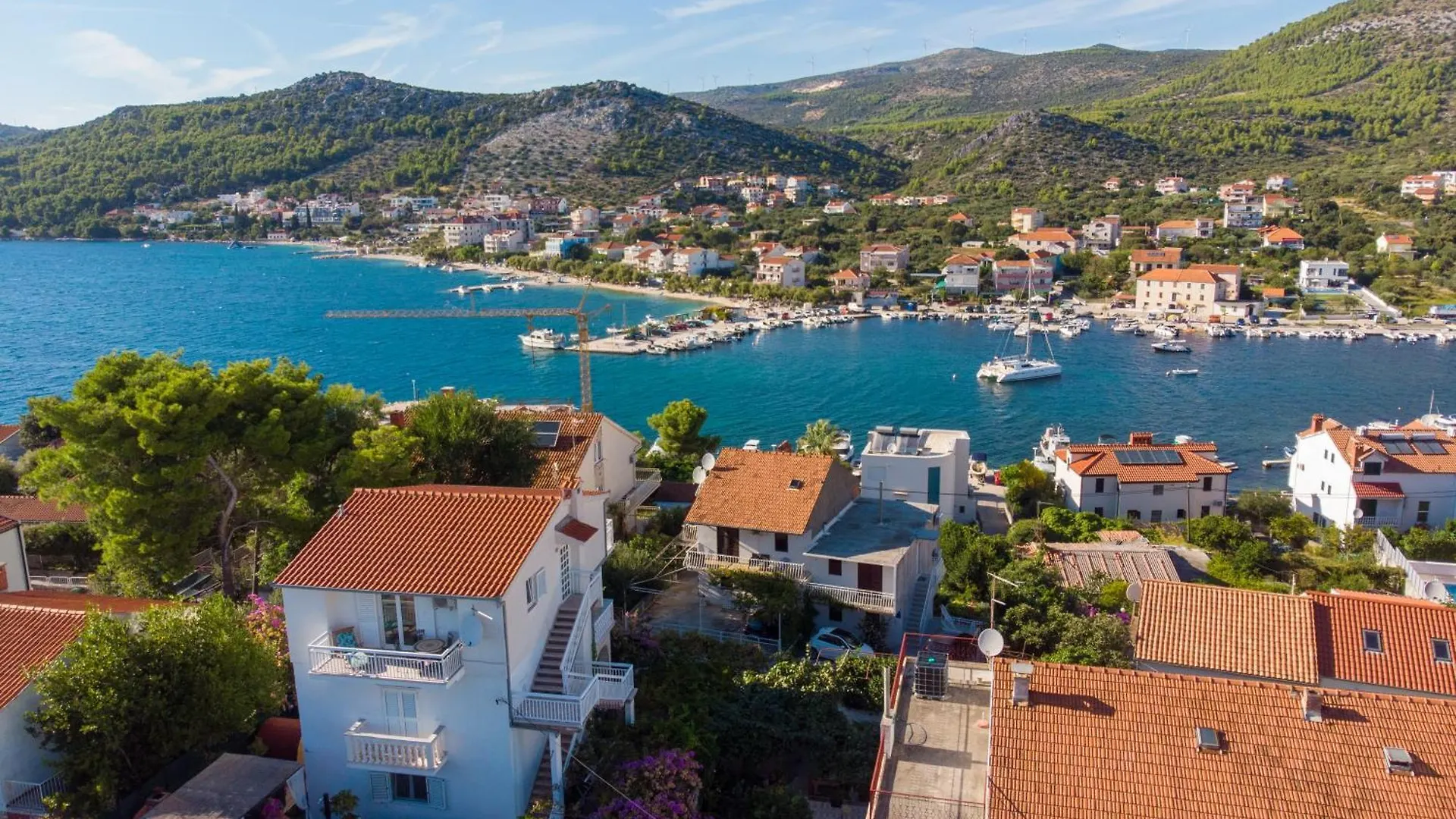 Villa Danijela With Heated Pool,Jacuzzi And Sauna Seget Vranjica